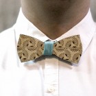 Деревянная галстук-бабочка из фанеры AB006
