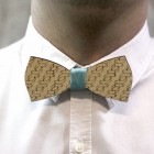 Деревянная галстук-бабочка из фанеры AB008