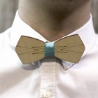 Деревянная галстук-бабочка из фанеры AB023