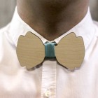 Деревянная галстук-бабочка из фанеры AB026