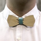 Деревянная галстук-бабочка из фанеры AB028