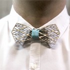 Деревянная галстук-бабочка из фанеры AB031