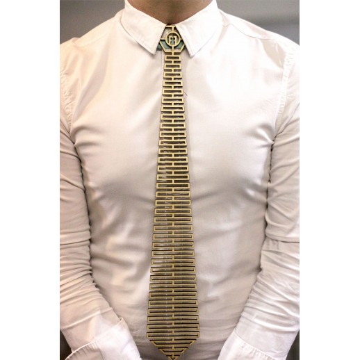 Деревянный галстук из фанеры AG001